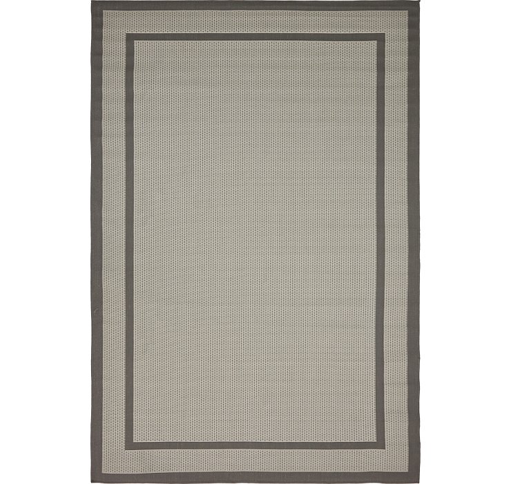 6' x 9' Outdoor Border Rug