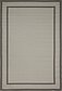 Unique Loom 6' x 9' Outdoor Border Rug thumbnail image 1