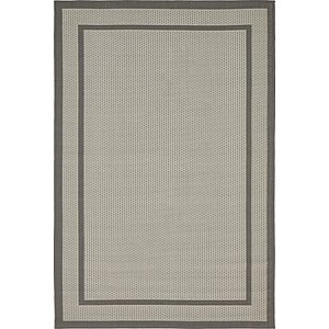 Unique Loom 4' x 6' Outdoor Border Rug