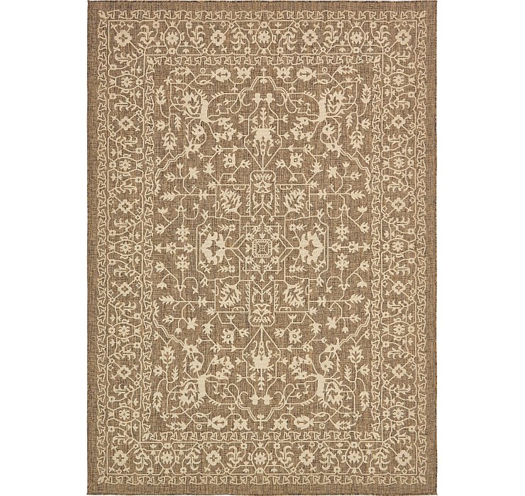8' x 11' 4 Outdoor Botanical Rug