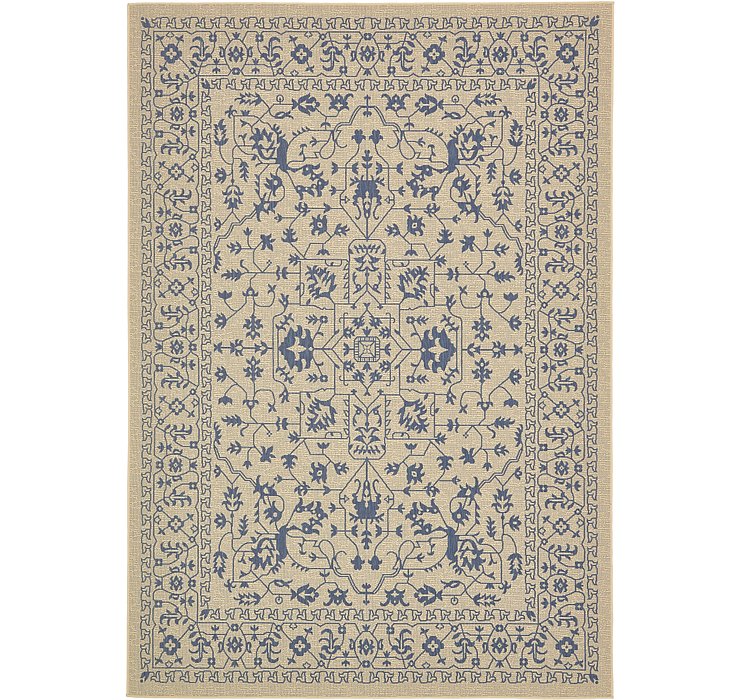 8' x 11' 4 Outdoor Botanical Rug