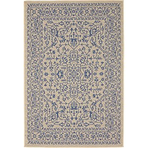 Unique Loom 4' x 6' Outdoor Botanical Rug
