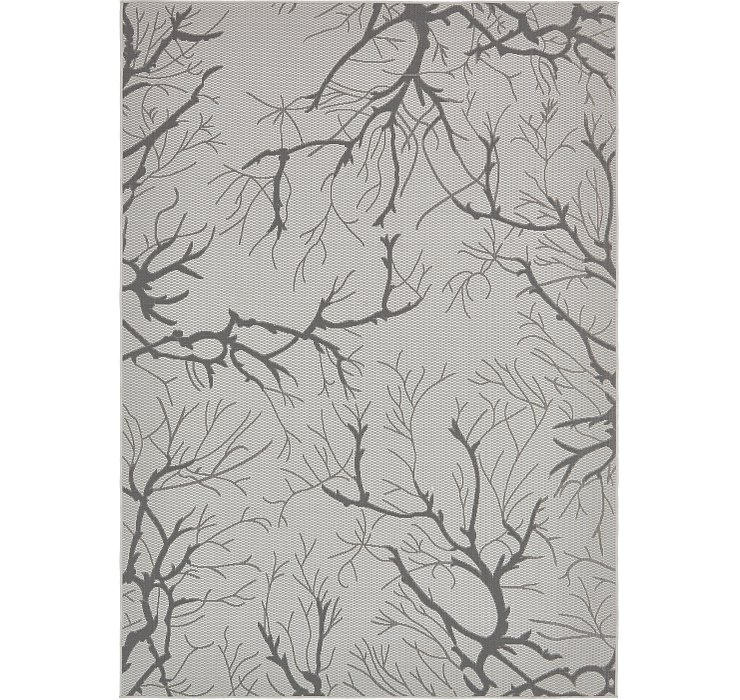7' x 10' Outdoor Botanical Rug