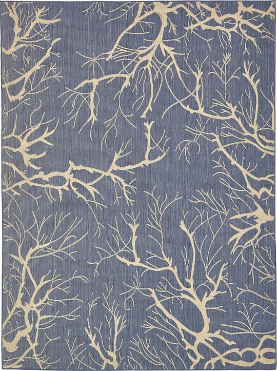 Blue 9' x 12' Outdoor Rug Area Rugs eSaleRugs