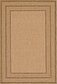 Unique Loom 6' x 9' Outdoor Border Rug thumbnail image 10