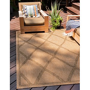 Unique Loom 6' x 9' Outdoor Rug