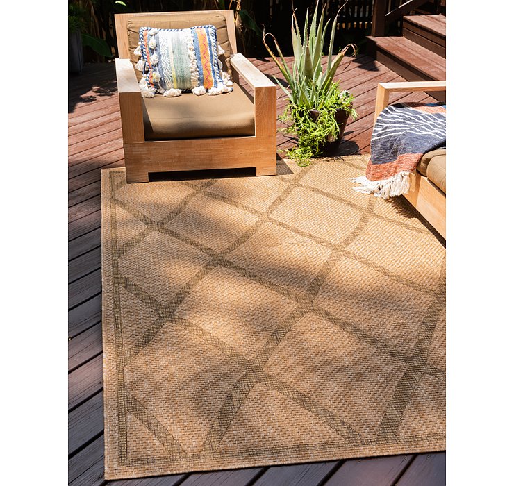 7' x 10' Outdoor Trellis Rug
