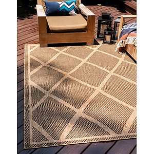 8' x 11' 4 Outdoor Trellis Rug