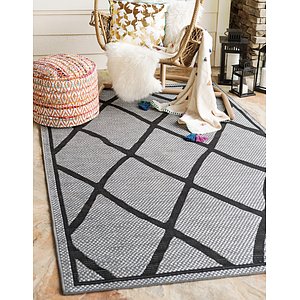 Unique Loom 8' x 11' 4 Outdoor Rug