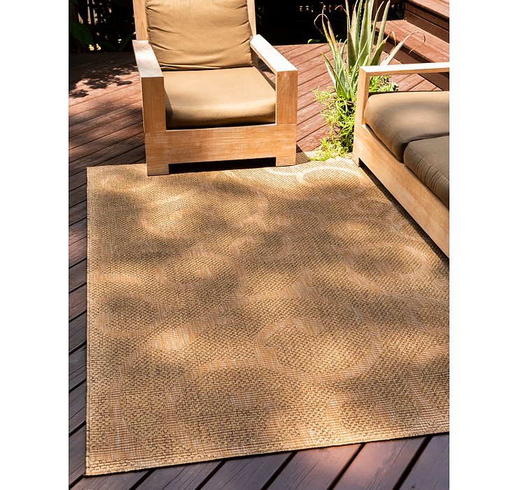 6' x 9' Outdoor Botanical Rug