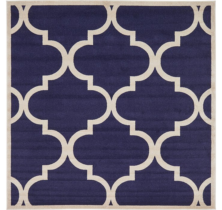 8' x 8' Trellis Square Rug