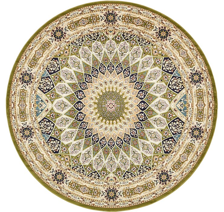 10' x 10' Nain Design Round Rug