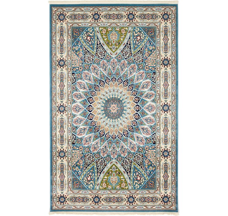 5' x 8' Nain Design Rug