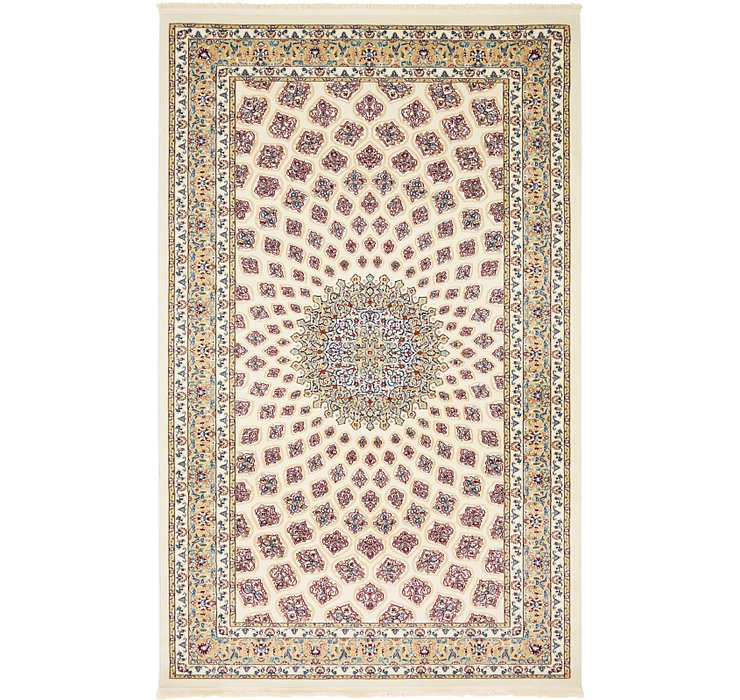 5' x 8' Nain Design Rug
