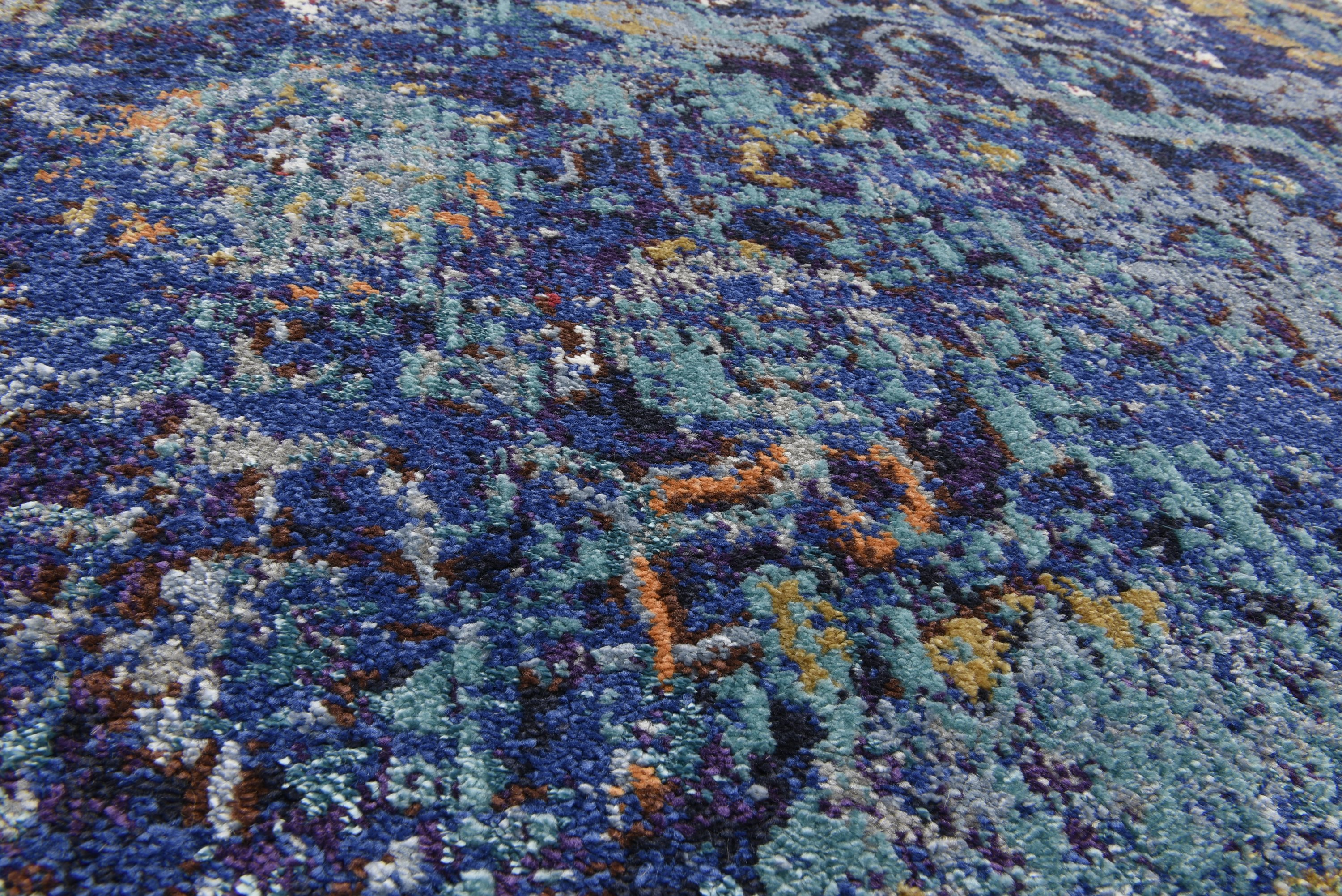 Navy Blue 5' x 8' Lexington Rug Area Rugs eSaleRugs