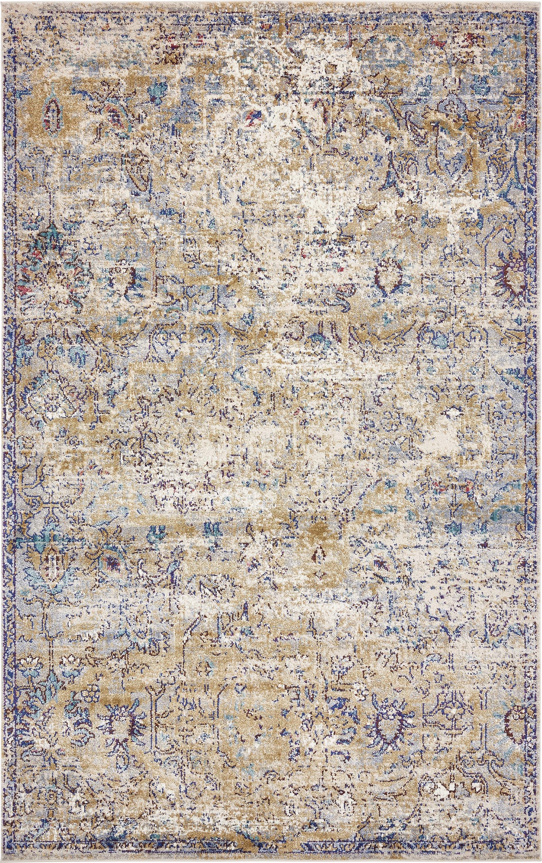 Light Blue 5' x 8' Lexington Rug eSaleRugs