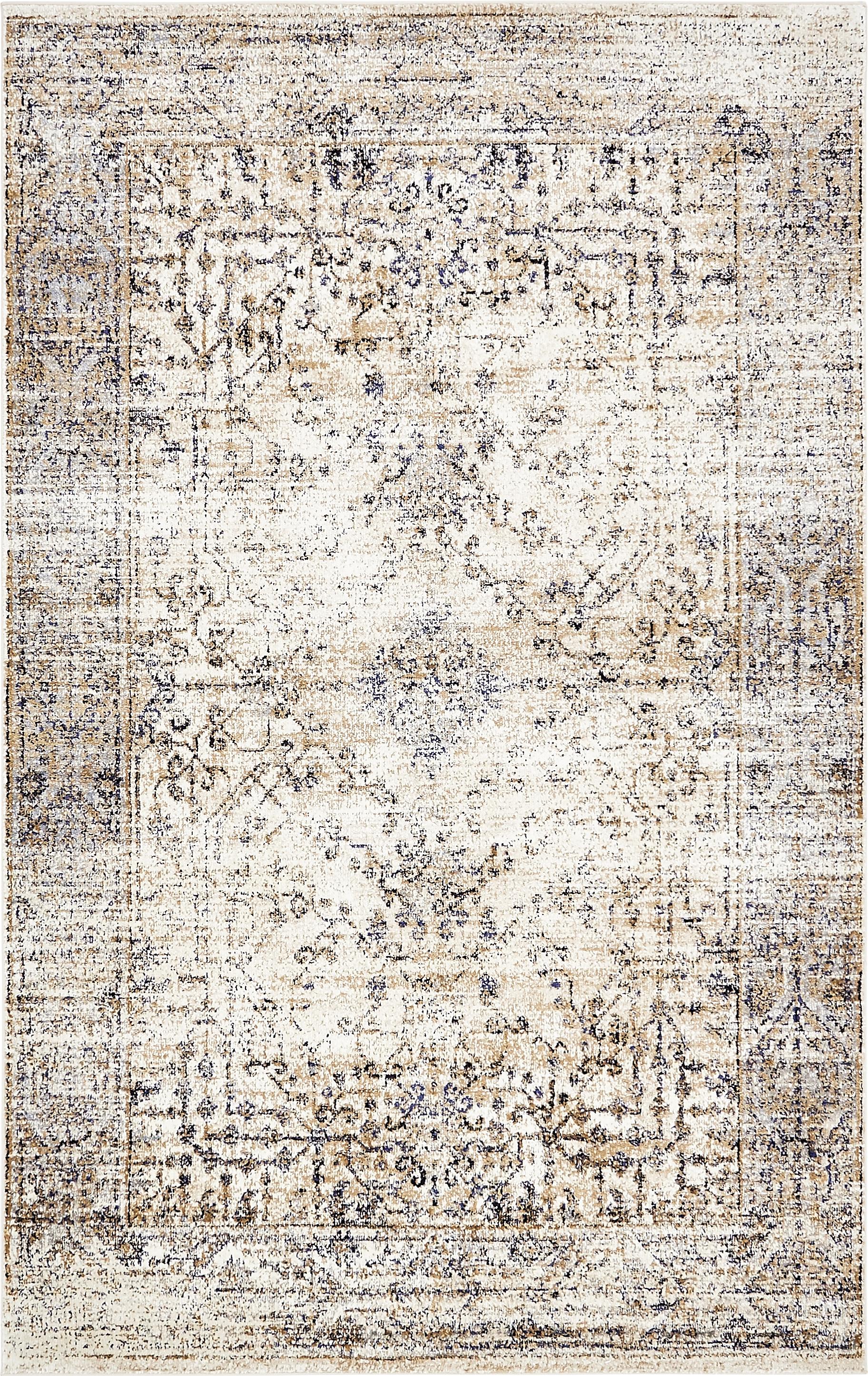 Cream 5' x 8' Lexington Rug eSaleRugs