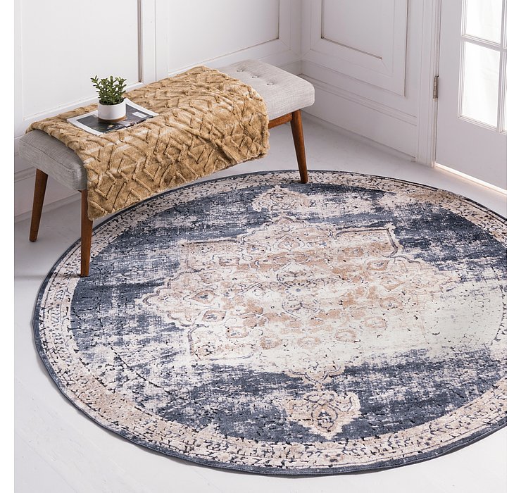 6' x 6' Villa Round Rug