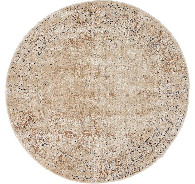 4' x 4' Villa Round Rug