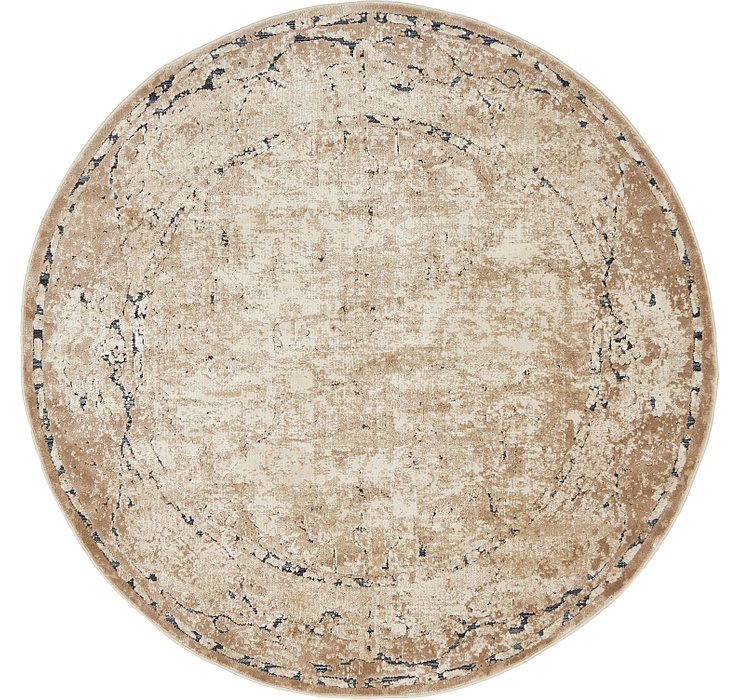 4' x 4' Villa Round Rug