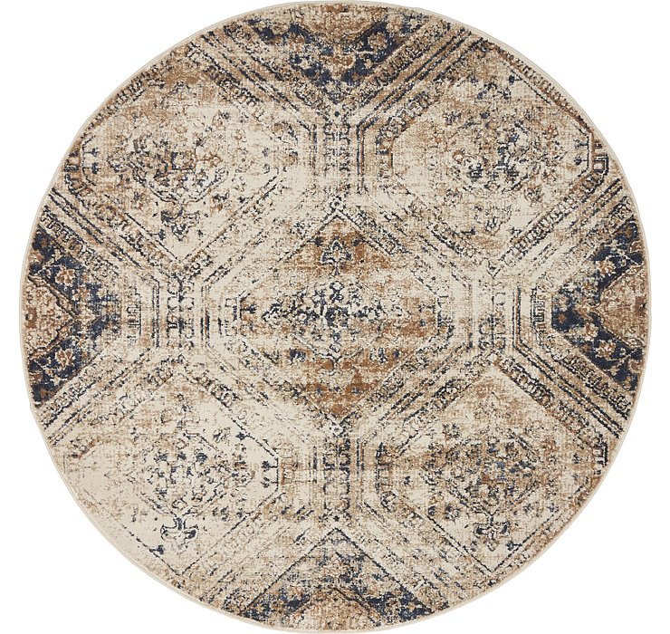 4' x 4' Villa Round Rug
