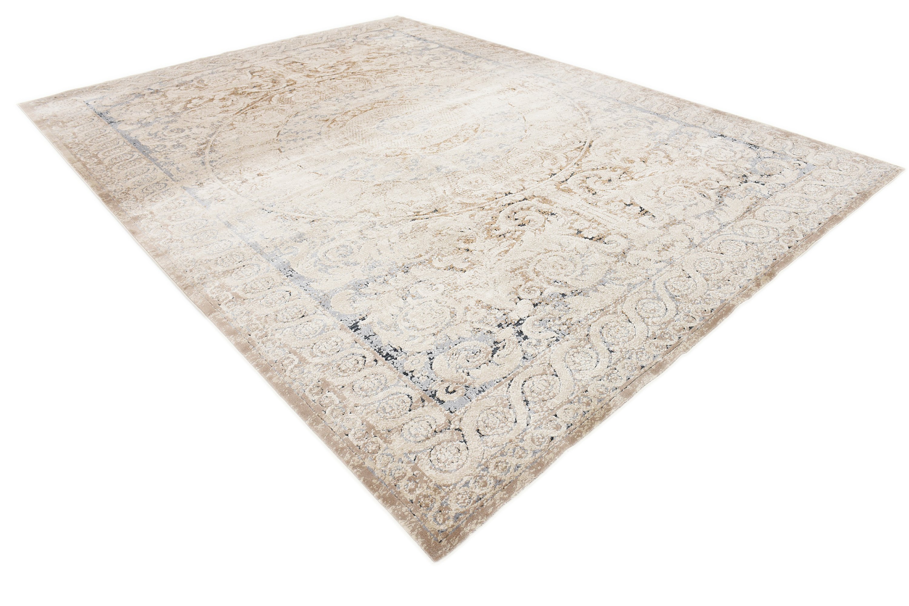 Beige 9' x 12' Villa Rug Area Rugs eSaleRugs
