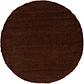 6' x 6' Solid Shag Round Rug thumbnail