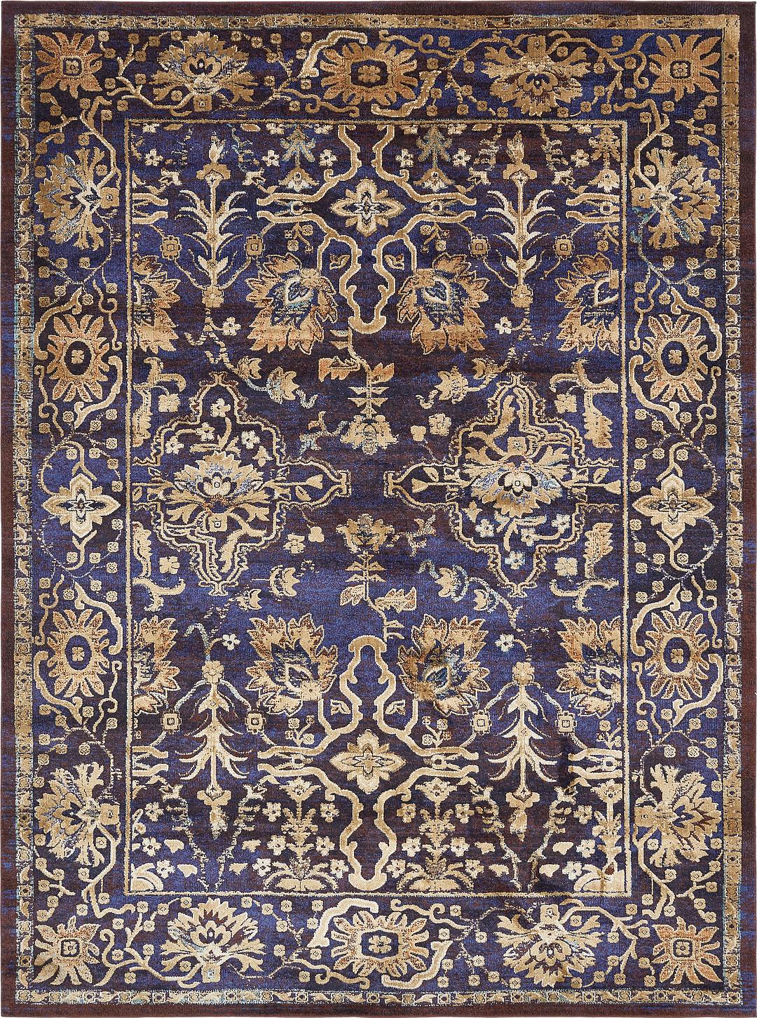 Dark Blue 10' 6 x 16' 5 Lexington Rug Area Rugs eSaleRugs