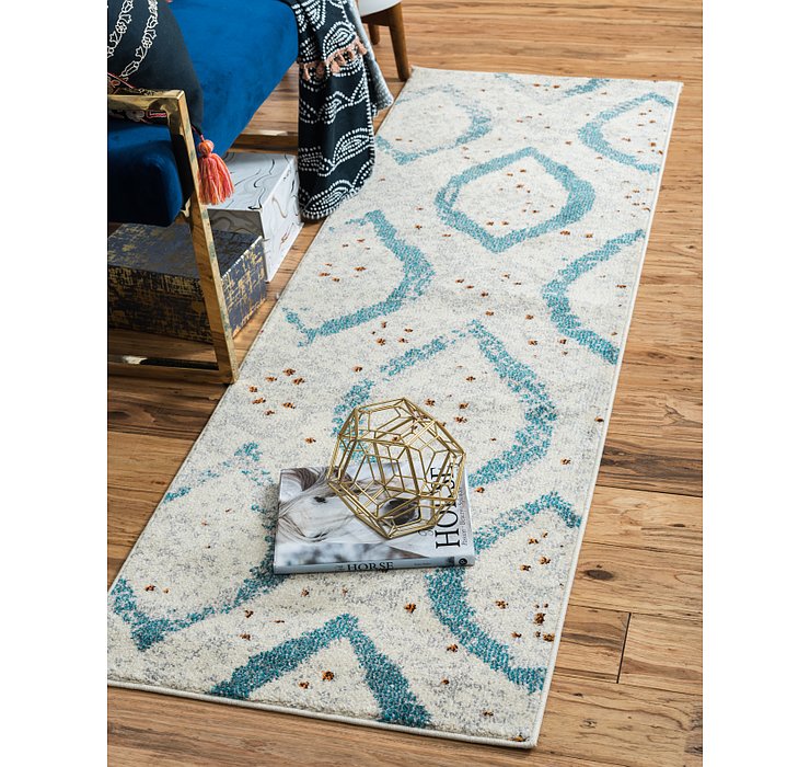 2' 7 x 10' Hyacinth Runner Rug