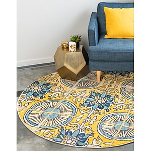 6' x 6' Casablanca Round Rug