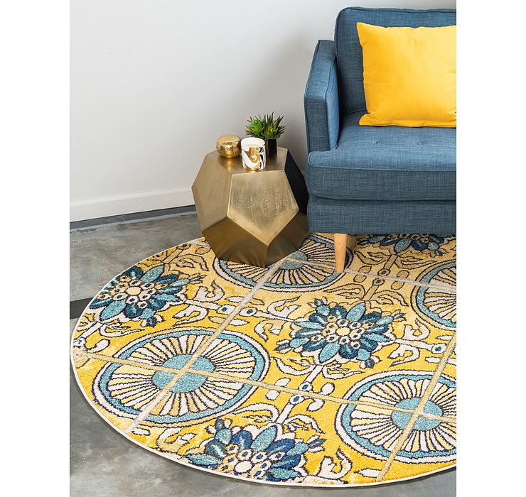 6' x 6' Casablanca Round Rug