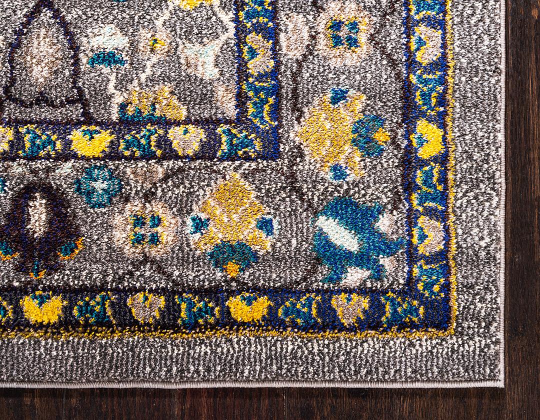 Gray 2' 7 x 10' Palazzo Runner Rug Rugs.ca