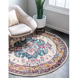 6' x 6' Palazzo Round Rug