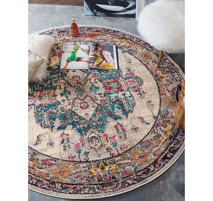 6' x 6' Palazzo Round Rug