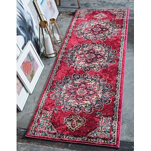 Unique Loom 2' 7 x 10' Medici Runner Rug