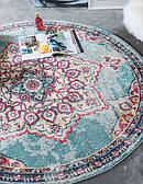 183cm x 183cm Palazzo Round Rug thumbnail image 1