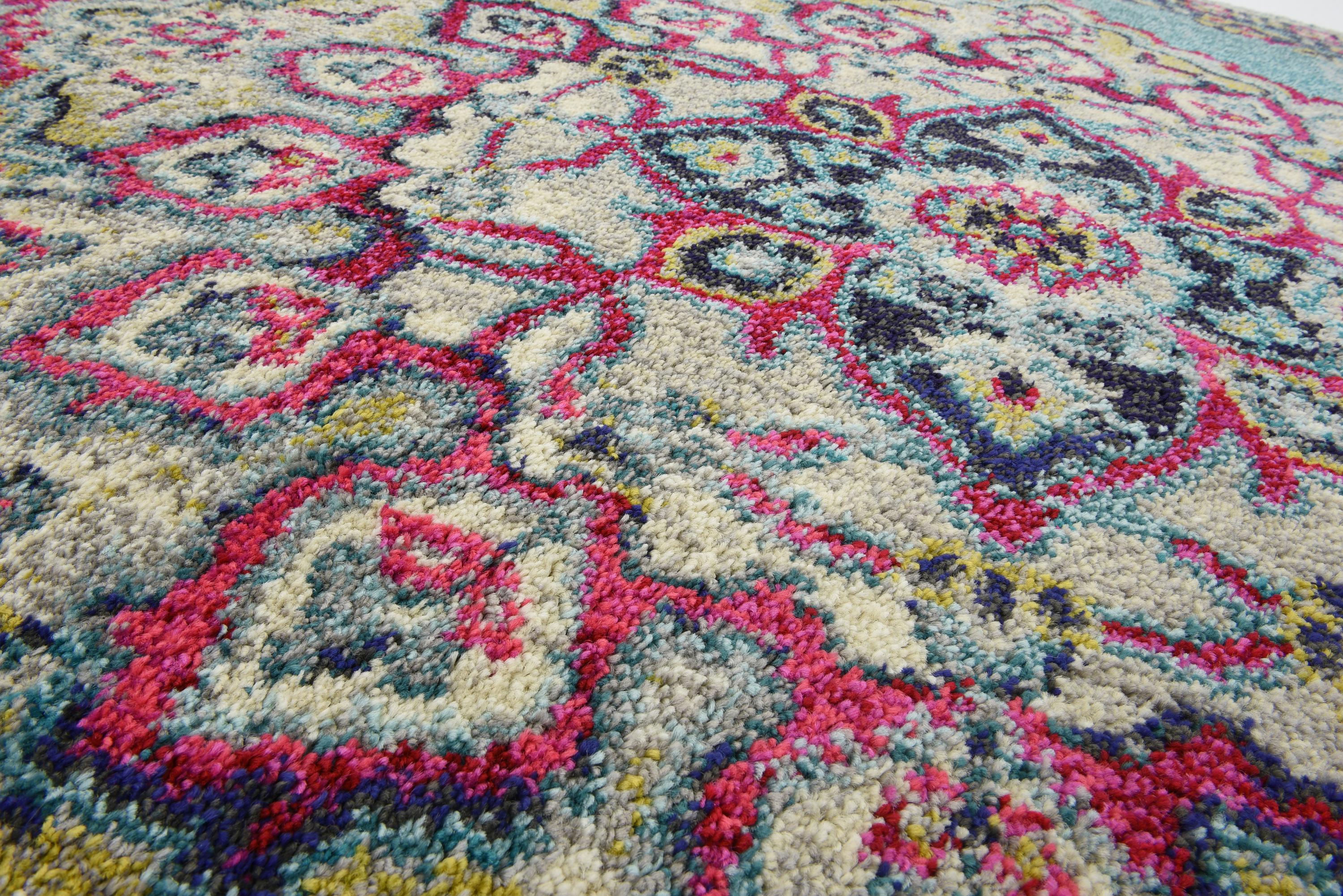 Light Blue 5' x 8' Palazzo Rug eSaleRugs