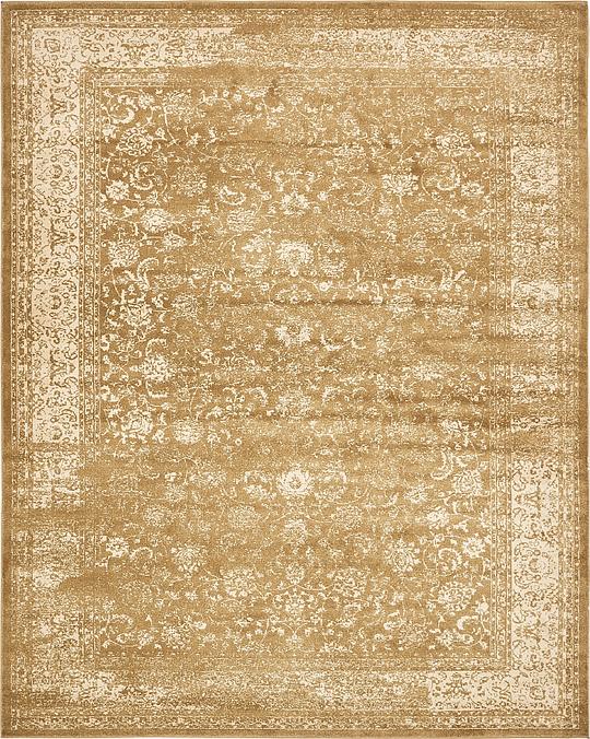 Gold 8' x 10' Victoria Rug Area Rugs eSaleRugs
