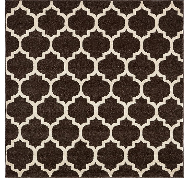 6' x 6' Trellis Square Rug