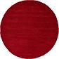 6' x 6' Basic Frieze Round Rug thumbnail