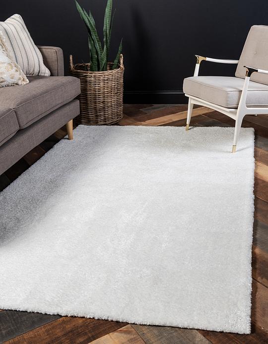 Snow White 10 X 13 Solid Frieze Rug Area Rugs Irugs Uk