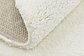 6' x 6' Solid Frieze Round Rug thumbnail image 4