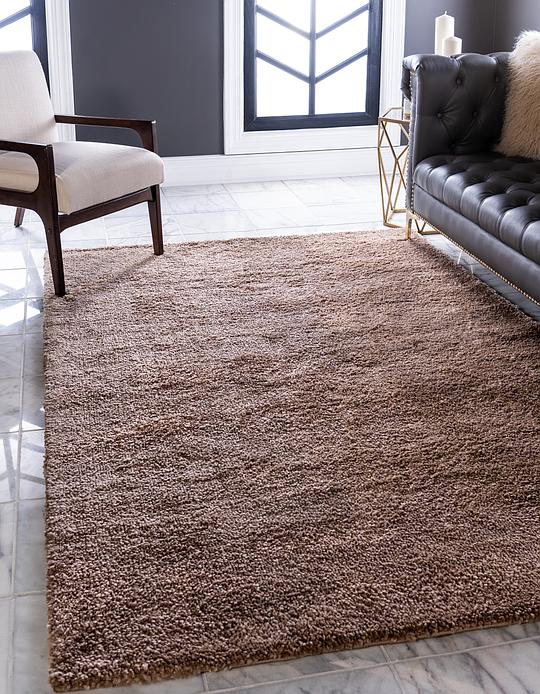 Light Brown 5 X 7 Solid Frieze Rug Area Rugs Erugs Main Image Of Rug