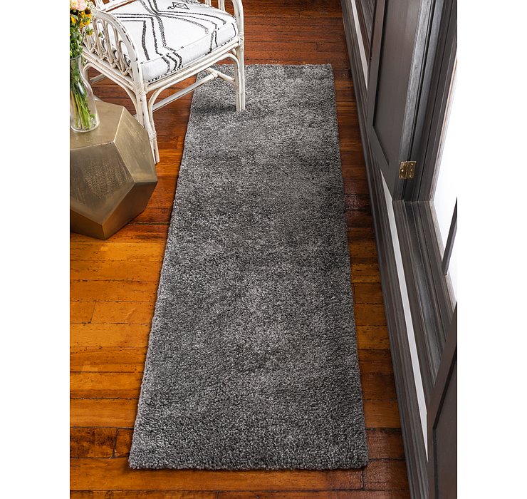 2' 2 x 13' Solid Frieze Runner Rug