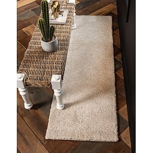 2' 2 x 13' Solid Frieze Runner Rug