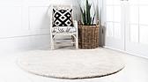 245cm x 245cm Solid Frieze Round Rug thumbnail image 2