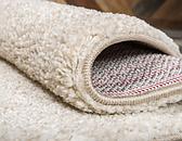 8' x 8' Solid Frieze Round Rug thumbnail