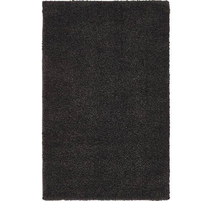 3' 3 x 5' 3 Solid Frieze Rug