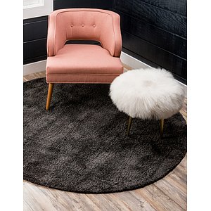 Unique Loom 6' x 6' Solo Round Rug