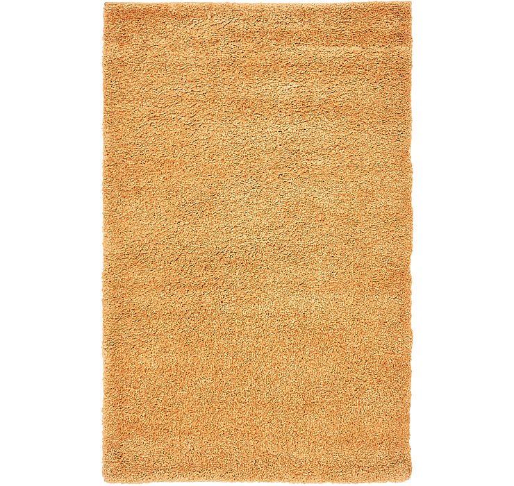 3' 3 x 5' 3 Solid Frieze Rug